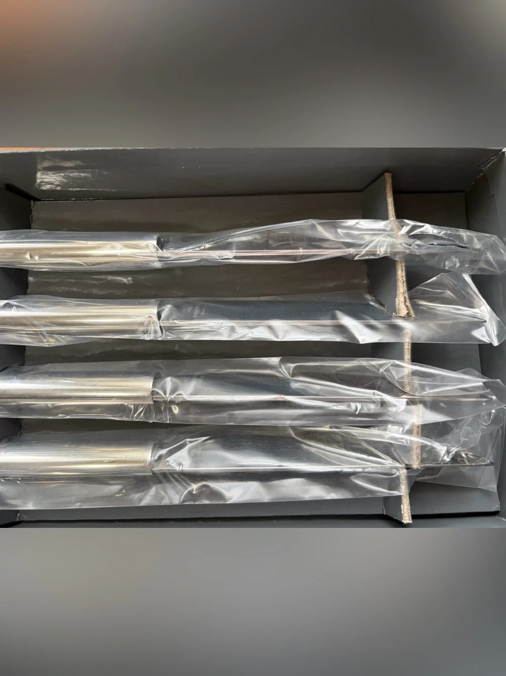 Boda Nova Sweden Steak Knives Set of 4 Stainless Steel MCM Original Box
